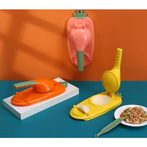 Stampo Per Ravioli Cinesi Pressione Manuale Macchina Per Gnocchi Cinesi Pierogi - immagine 2