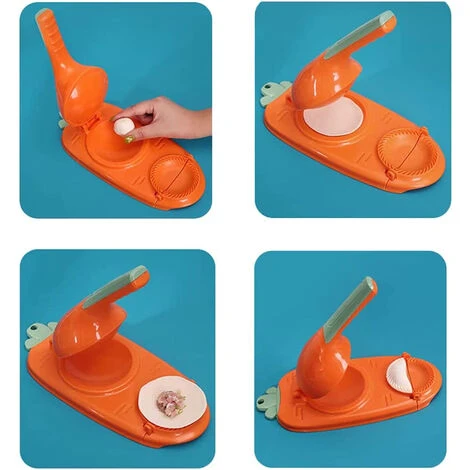 Stampo Per Ravioli Cinesi Pressione Manuale Macchina Per Gnocchi Cinesi Pierogi - immagine 5