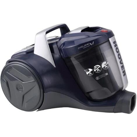 Hoover Breeze BR71BR20011 Aspirapolvere A Traino Senza Sacco, Ciclonico, Spazzola Parquet, Accessori Integrati, 700W, Blu Navy - immagine 4