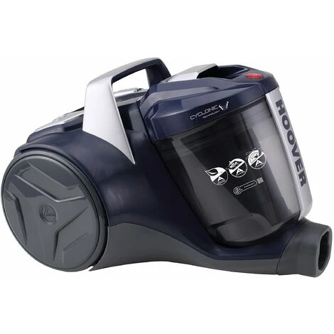 Hoover Breeze BR71BR20011 Aspirapolvere A Traino Senza Sacco, Ciclonico, Spazzola Parquet, Accessori Integrati, 700W, Blu Navy - immagine 5