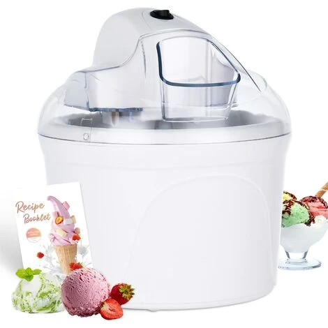 Macchina Del Gelato 1,5L Gelatiera Autorefrigerante Macchina Gelato Macchina Del Gelato Con Bocca Sul Grande Coperchio Visibile Macchina Per Gelato Pronto In 30 Min