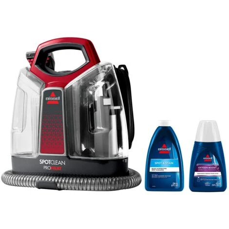 BISSELL SpotClean ProHeat - Pulitore Portatile Per Tappezzeria - Smacchiatore Multisuperficie Per Moquette, Tappeti, Scale E Auto - Rimuove Lo Sporco, Liquidi E Le Macchie - 330 W -74 DB - 36988 - immagine 4