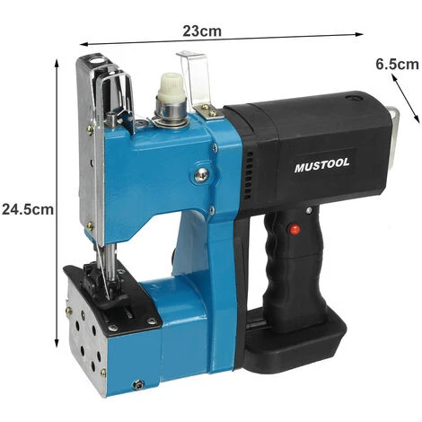 Macchina Da Cucire Multifunzionale Elettrica Portatile Da 1000 W. Macchina Per La Chiusura Della Borsa Della Macchina Per La Chiusura Della Borsa - immagine 2