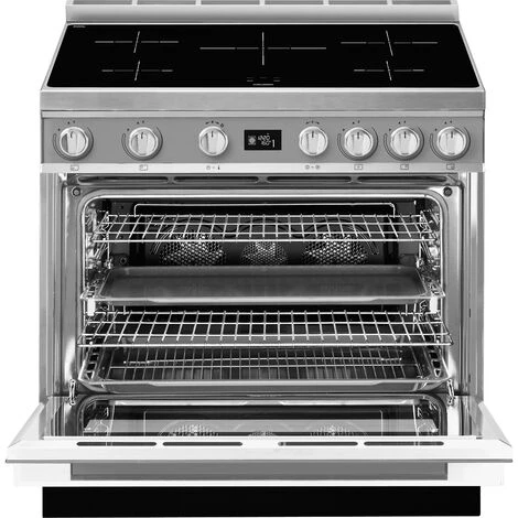 Smeg Cucina Elettrica Portofino CPF9IPYW 90 Cm Giallo - immagine 2