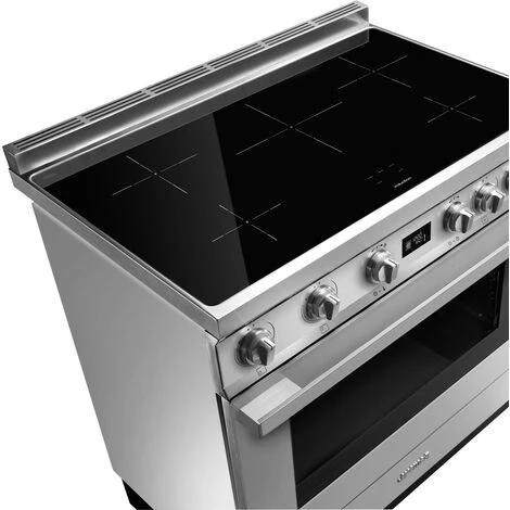 Smeg Cucina Elettrica Portofino CPF9IPYW 90 Cm Giallo - immagine 4