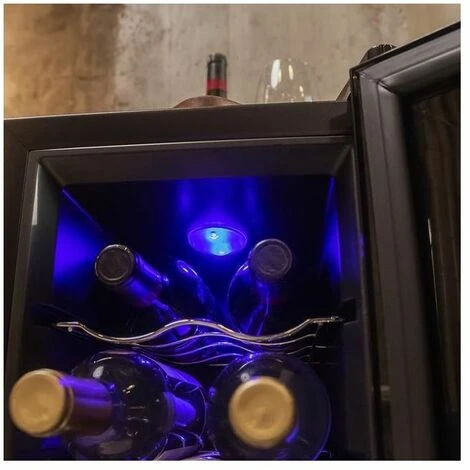 Cecotec Cantinetta Bolero Grandsommelier 820 Coolcrystal Nero - immagine 2