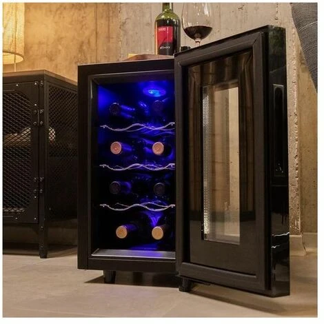 Cecotec Cantinetta Bolero Grandsommelier 820 Coolcrystal Nero - immagine 3