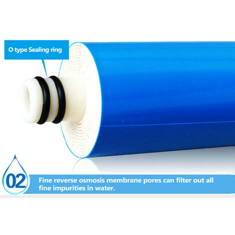 1812-75G Osmosi Inversa 75GPD RO Membrana Sostituzione Universale Compatibile RO Adatta Per Purificatori Filtro Acqua Domestica - immagine 4