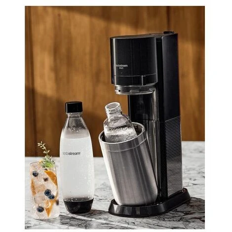 Gasatore Acqua Sodastream Duo Nero Con Doppia Bottiglia In Vetro E PET - 2270148 - immagine 5