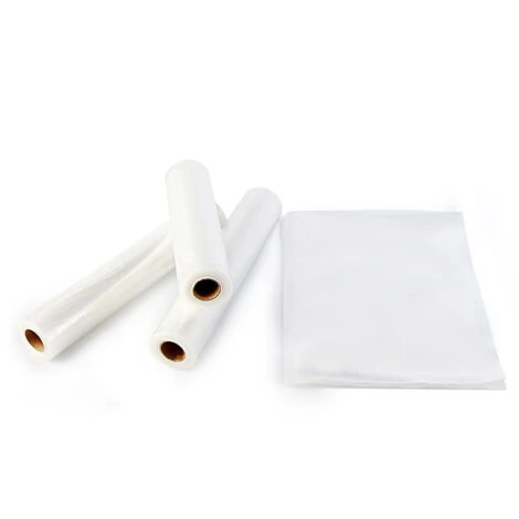 Sacchetti Sottovuoto Per Alimenti Trasparenti 3 Rotoli 20x300cm + 2 Rotoli 28x300cm Camry - immagine 2