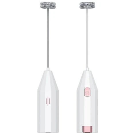 Trade Shop - Schiumino Frullino Montalatte Schiumalatte Per Cappuccino Caffè Latte A Batteria - immagine 3