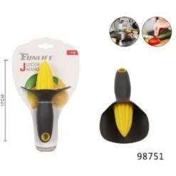 Trade Shop - Spremi Limone Spremilimone Agrumi Antiscivolo Accessorio Cucina Spremuta 98751