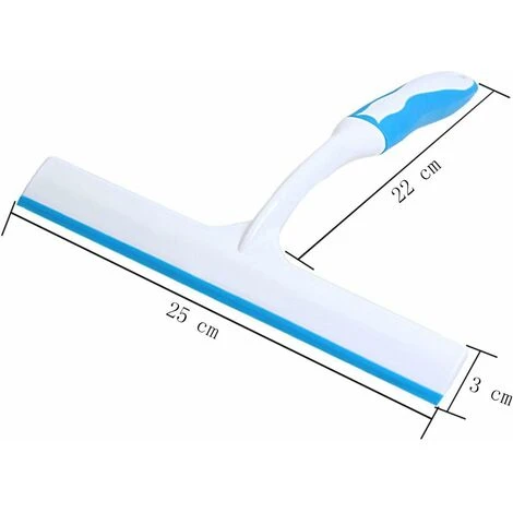 Tergivetro In Gomma Per Vetri Bagno, Cucina E Auto - Blu - immagine 2