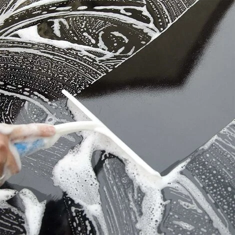 Tergivetro In Gomma Per Vetri Bagno, Cucina E Auto - Blu - immagine 5