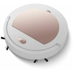 Robot Aspirapolvere GTA, Lavapavimenti, Facile Da Usare, 3 Modalità Di Pulizia, Silenzioso, Oro Rosa, UBS, Oro Rosa