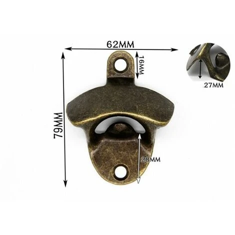 4 Pezzi Apribottiglie Con Manico Apribottiglie Per Birra Con Manico In Legno, Per Casa, Cucina, Bar, Regalo,2 - immagine 2