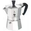 Bialetti Caffettiera Moka Express 18 Tazze, Manico Anti Scottatura, Non Adatta A Induzione, 18 Tazze (800 Ml), Alluminio
