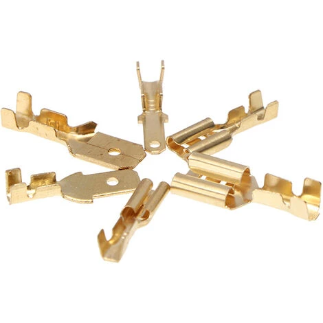 600 PZ 2.8/4.8/6.3mm Maschio Femmina Connettori A Forcella Assortiti Isolati Connettori Elettrici Terminali A Crimpare Con Scatola Di Immagazzinaggio Portatile - immagine 5