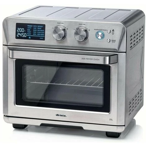Ariete 4629 Airy Fryer 25 Litri Friggitrice Ad Aria E Forno 1700 W 15 Funzioni Di Cottura Silver Mod. 4629/11 - immagine 3
