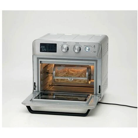 Ariete 4629 Airy Fryer 25 Litri Friggitrice Ad Aria E Forno 1700 W 15 Funzioni Di Cottura Silver Mod. 4629/11 - immagine 4
