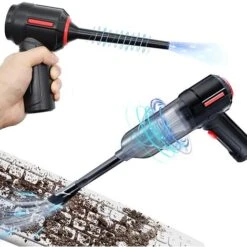 Aspirapolvere Per Auto Senza Fili, Aspirapolvere Portatile Per Auto, Aspirapolvere A Batteria, Soffiatore Di Polvere Elettrico, Per PC, Scheda Grafica, Elettronica, Divano