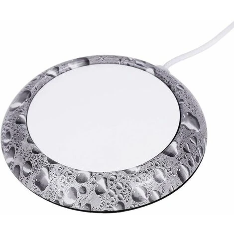 USB Grano Di Legno Scaldatazze Bevanda Calda Tappetino Per Tazza Ufficio Tè Caffè Scaldacalze Modello Di Perline D'acqua - immagine 5