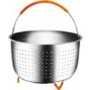 Cestello Per Cottura A Vapore In Acciaio Inossidabile, Cestello Per Cottura A Vapore Per Verdure Da 3 Litri, Cestello Per Cottura A Vapore Per Pentola A Pressione, Cestello Per Cottura A Vapore Istant