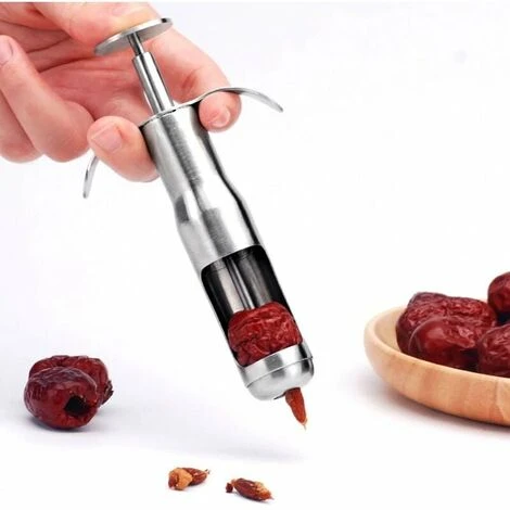 1pcs Strumento Di Rimozione Del Nucleo In Acciaio Inossidabile Cucina Domestica Strumento Di Rimozione Del Seme Di Rimozione Del Nucleo Di Frutta Accessori Per Utensili - immagine 2