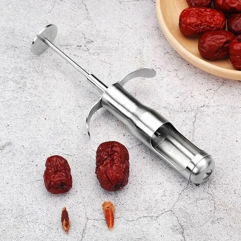 1pcs Strumento Di Rimozione Del Nucleo In Acciaio Inossidabile Cucina Domestica Strumento Di Rimozione Del Seme Di Rimozione Del Nucleo Di Frutta Accessori Per Utensili - immagine 4