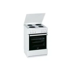 Gorenje E613E01WKE, Fornello Elettrico Alla Griglia, Piastra Di Cottura Smaltata