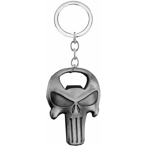 Regali Di Halloween Portachiavi Con Teschio Apribottiglie Ciondolo Portachiavi Per Auto Da Uomo K258-2, Kueatily