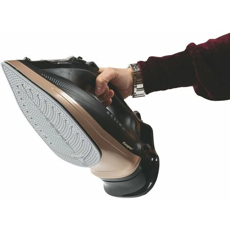 Ferro Da Stiro A Vapore Cordless Con Piastra In Ceramica Senza Filo 2200W Nerone - immagine 2