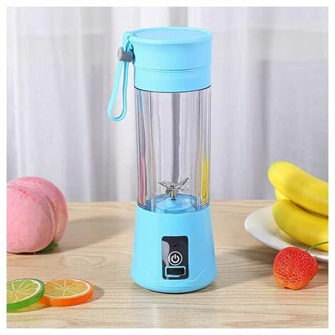 Frullatore Portatile Per Frullati USB Ricaricabile 380 Ml Mini Frullatore Per Frutta E Verdura Spremiagrumi Portatile Spremiagrumi Elettrico - immagine 2
