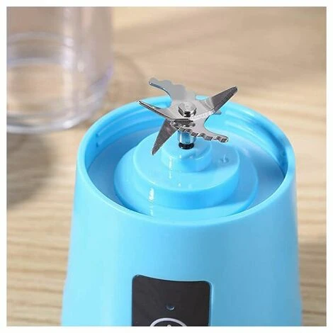 Frullatore Portatile Per Frullati USB Ricaricabile 380 Ml Mini Frullatore Per Frutta E Verdura Spremiagrumi Portatile Spremiagrumi Elettrico - immagine 4