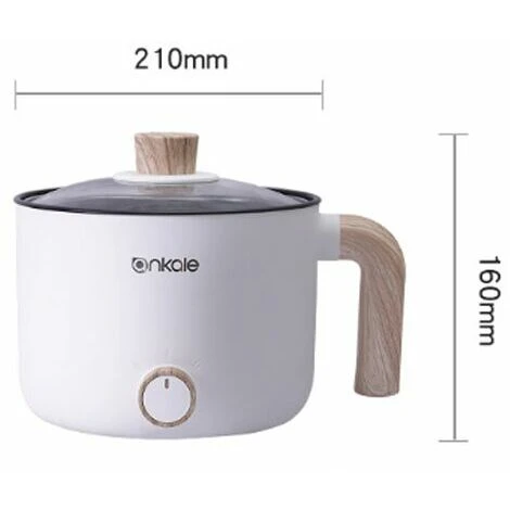 Fornello Di Riso Multifunzionale Piccolo In Acciaio Inossidabile Da 1,5 Litri / Fornello Di Riso Portatile Da Studio / Hotel, (gabbia A Scala In Plastica) - immagine 5