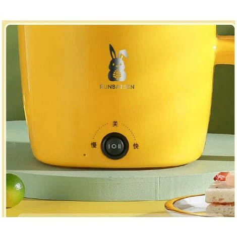 Pentola Elettrica Multifunzionale Pentola Elettrica Pentola Elettrica Mini Antiaderente , Verde - immagine 5