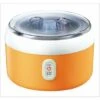 Yogurtiera Elettrica, 220V 1.2L Macchina Per La Produzione Di Yogurt Per Crema Elettrica Automatica Domestica Strumento Per La Produzione Di Yogurt (Arancione)