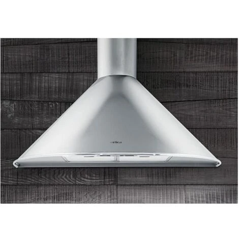 Elica TONDA IX F/60 Cappa A Parete Filtrante Comandi Slider 3V Classe Energetica D Portata 480 Mⁿ/h 60 Cm Acciaio Inox 2938000C - immagine 2