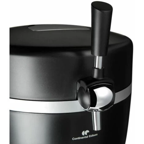 CONTINENTAL EDISON Distributore Di Birra 5L MB5B3 - Nero - immagine 2