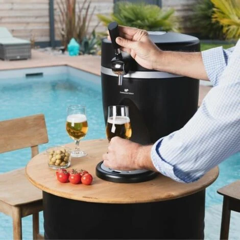 CONTINENTAL EDISON Distributore Di Birra 5L MB5B3 - Nero - immagine 4