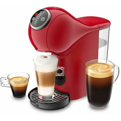 KRUPS Genio S Plus - Macchina Per Espresso BooFunction XL Bevande Calde E Fredde - Indicatore Di Decalcificazione - Rosso - YY4444FD - immagine 2