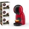 Krups Nescafé Dolce Gusto Macchina Da Caffè Yy4580fd + 3 Scatole Di Caffè Espresso, 15 Bar, Capsule, Compatto, Piccolo, Rosso